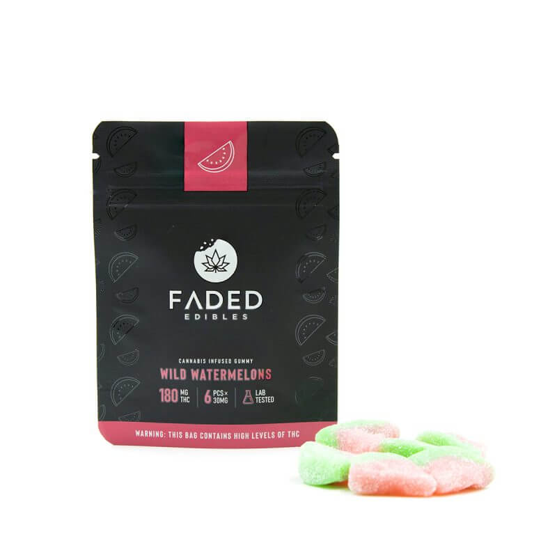 180mg THC Gummies (Faded Cannabis Co)