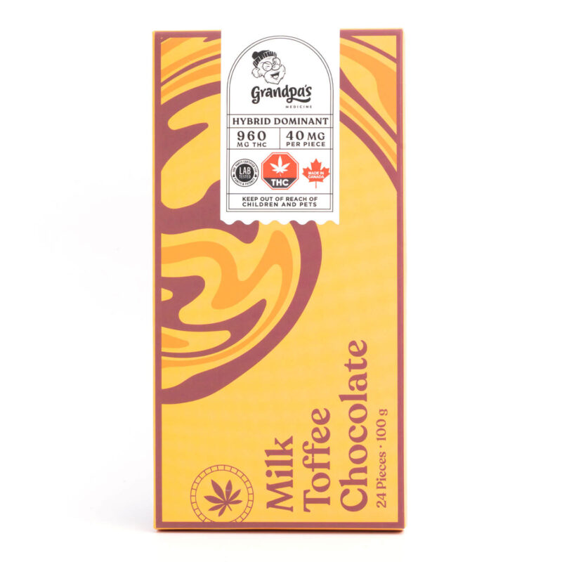 960mg THC Chocolate Bars (Grandpa’s Medicine)