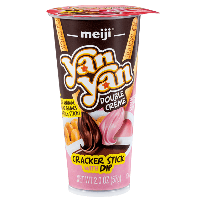 YanYan Double Dip Strawberry & Chocolate Sticks