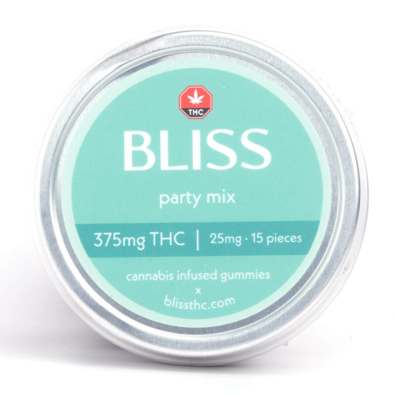 Party Mix 375mg THC (Bliss Edibles)