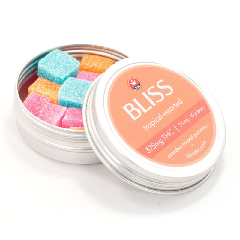 375mg THC Cubes (Bliss Edibles)