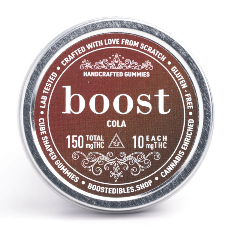 Cola 150mg THC Cubes (Boost Edibles)