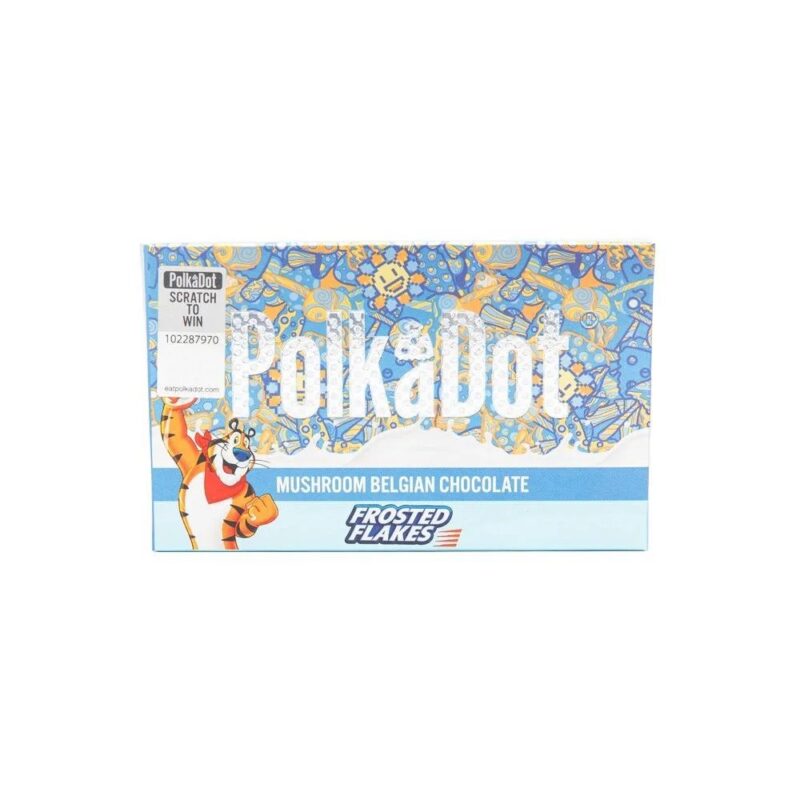 Polkadot Frosted Flakes Magic Mushroom Chocolate Bar