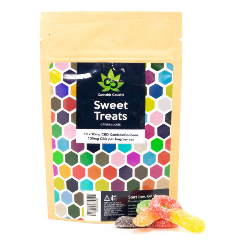 100mg CBD Sour Keys (Cannabis Cousins)