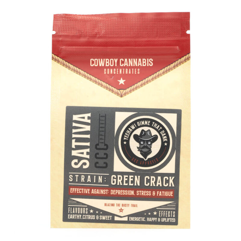 Green Crack Shatter (Cannabis Cowboys)