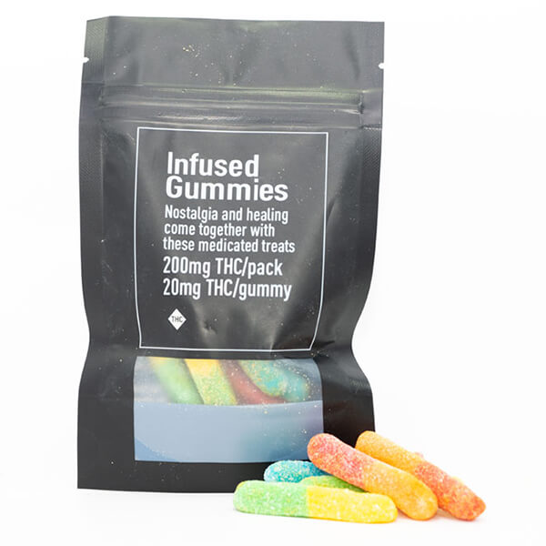 Gummy Worms 200mg THC (Custom 420)