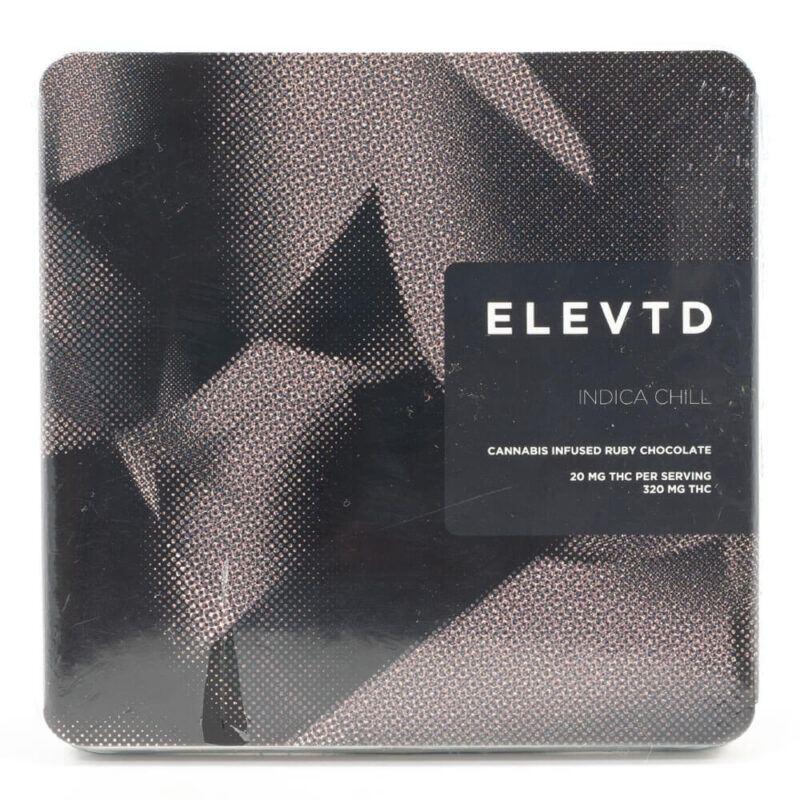 Indica Chill 320mg THC Ruby Chocolate (Elevtd)