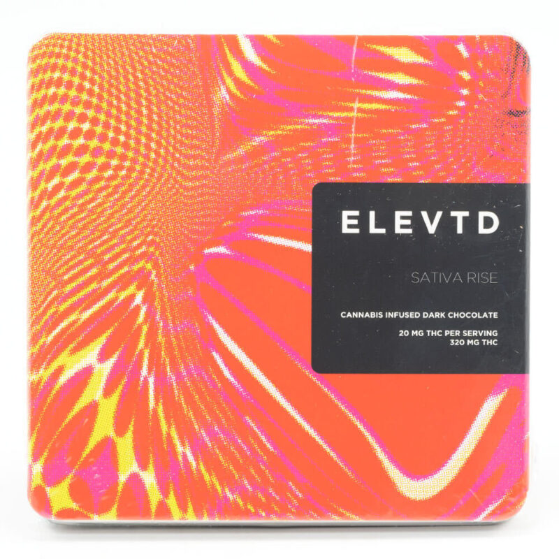 Sativa Rise 320mg THC Dark Chocolate (Elevtd)