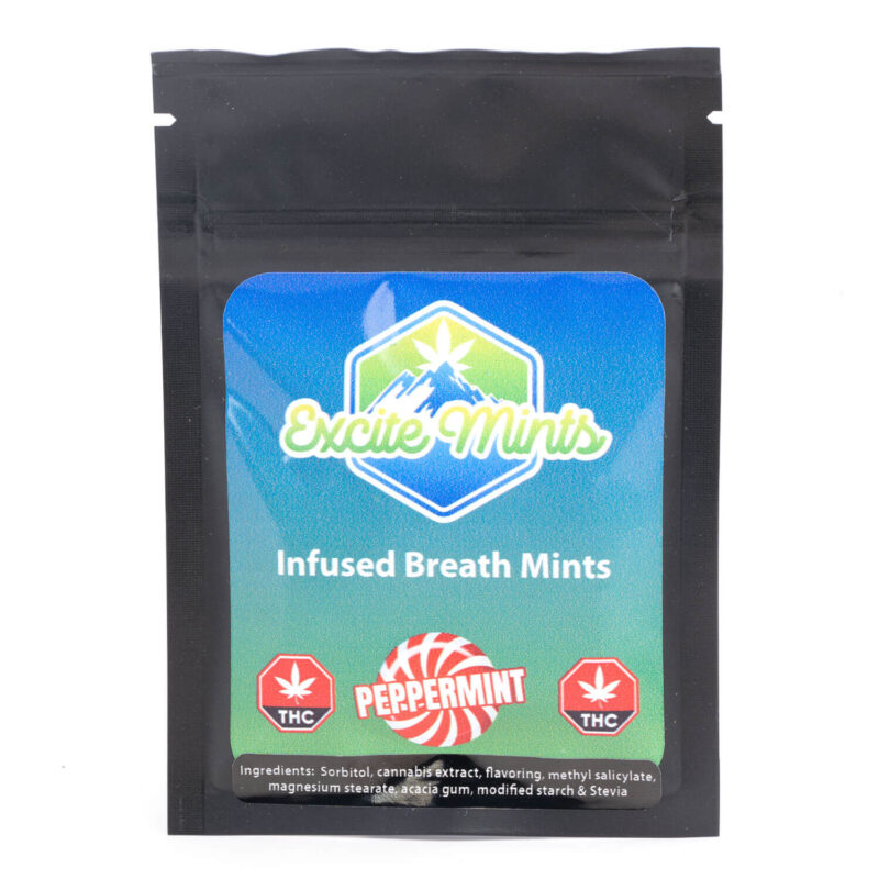 250mg THC Breath Mints (Excite Mints)