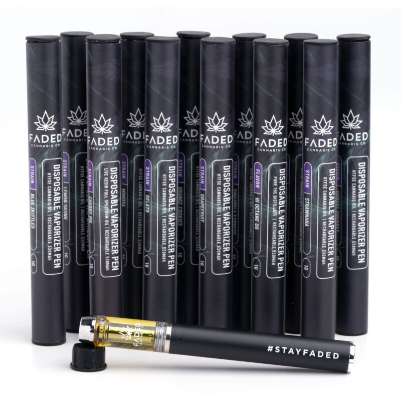1ml Disposable Live Resin Vape (Faded Cannabis Co)