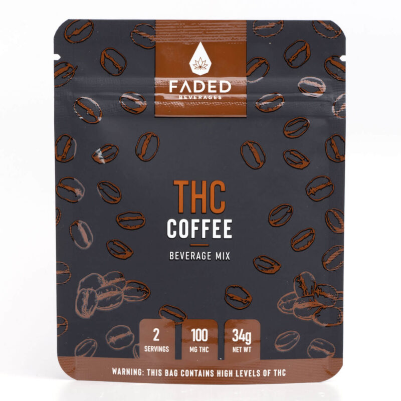100mg THC Coffee (Faded Cannabis Co)