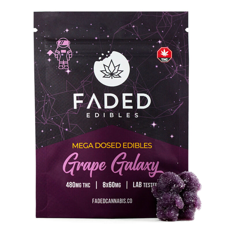 480mg THC Astro Gummies (Faded Cannabis Co)