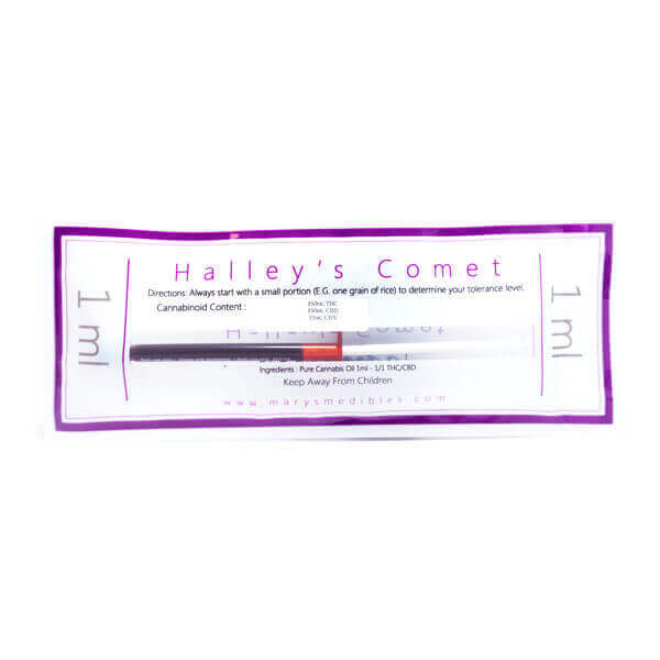 Halley’s Comet Phoenix Tears 250mg THC 250mg CBD (Mary’s Edibles)