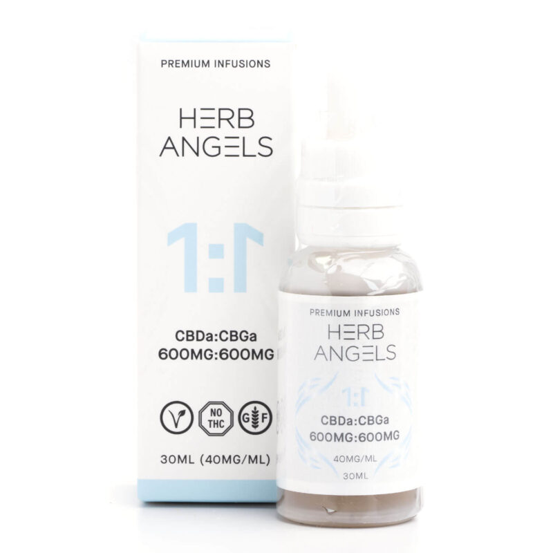 1200mg 1:1 CBGa-CBDa Tincture (Herb Angels)