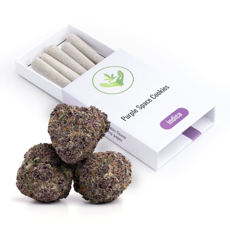 Purple Space Cookies | Pre-Rolled 5 Pack | 3.5g