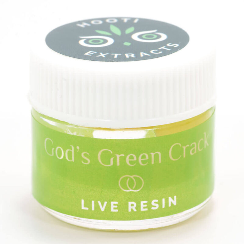 Gods Green Crack Live Resin (Hooti Extracts)