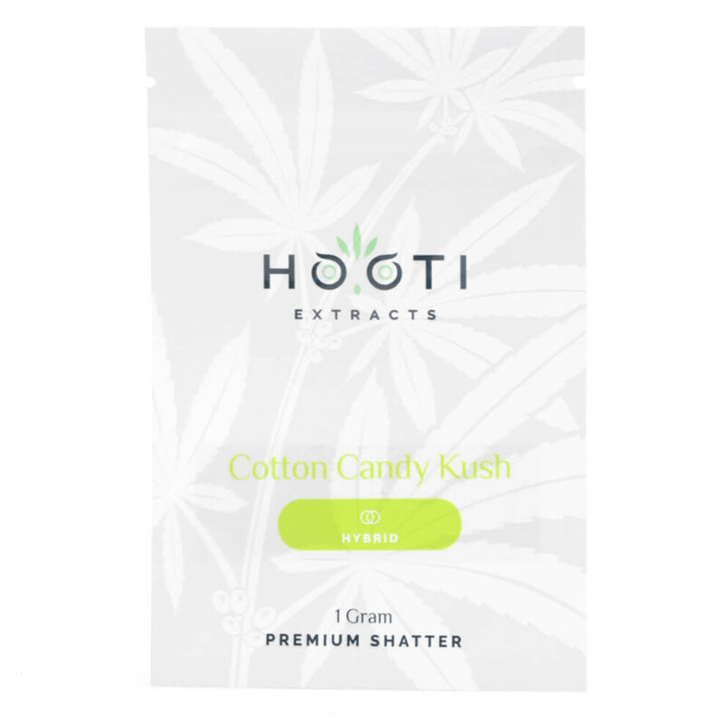 Cotton Candy Kush Shatter (Hooti Extracts)