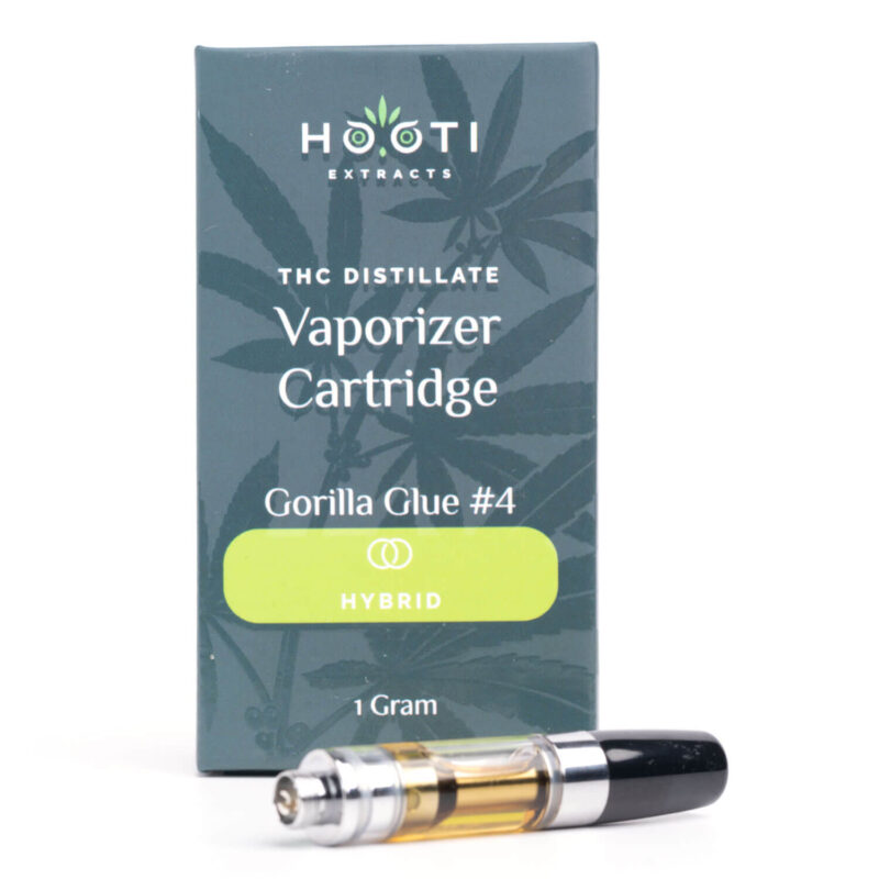 Gorilla Glue #4 Vape Cartridge (Hooti Extracts)