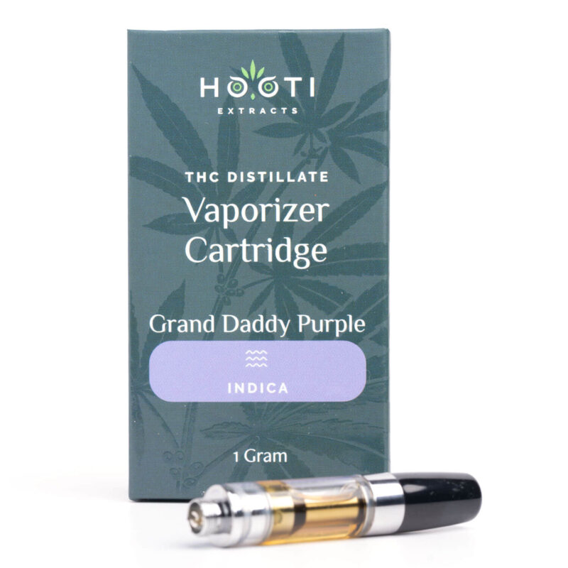 Grand Daddy Purple Vape Cartridge (Hooti Extracts)