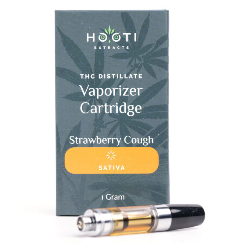 Strawberry Cough Vape Cartridge (Hooti Extracts)