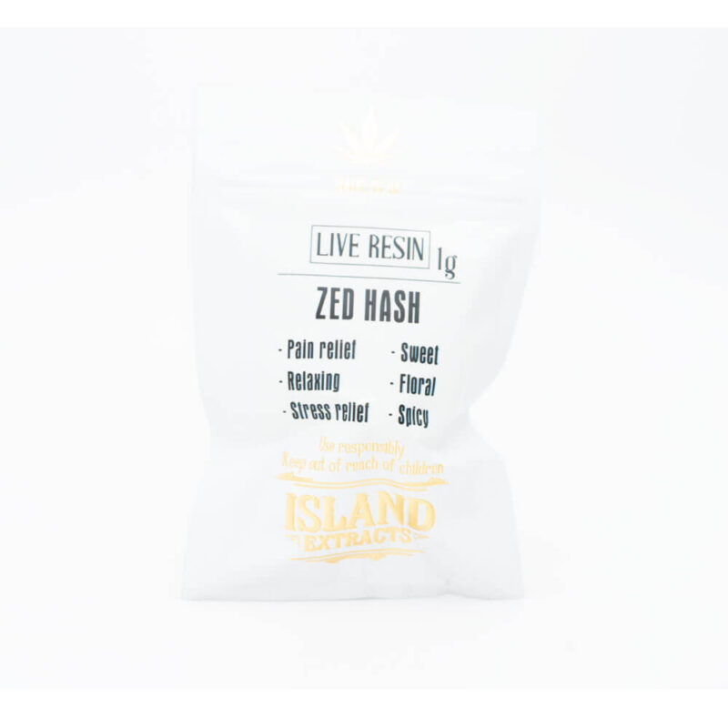Zed Hash Live Resin (Island Extracts)