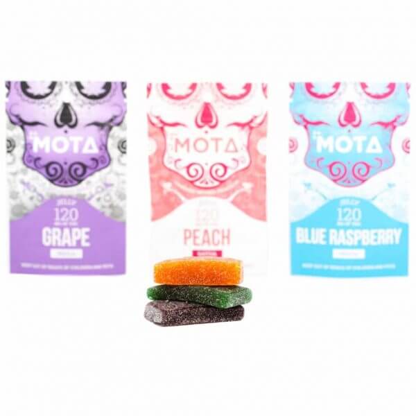 120mg THC Indica Jellies (Mota)