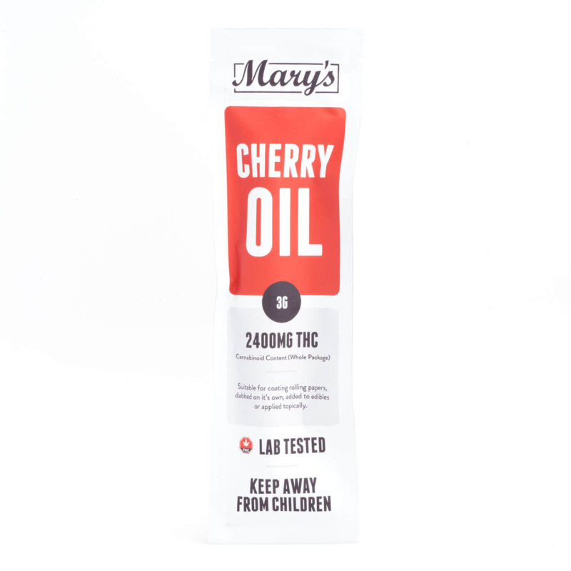 2400mg THC Cherry Oil (Mary’s Edibles)