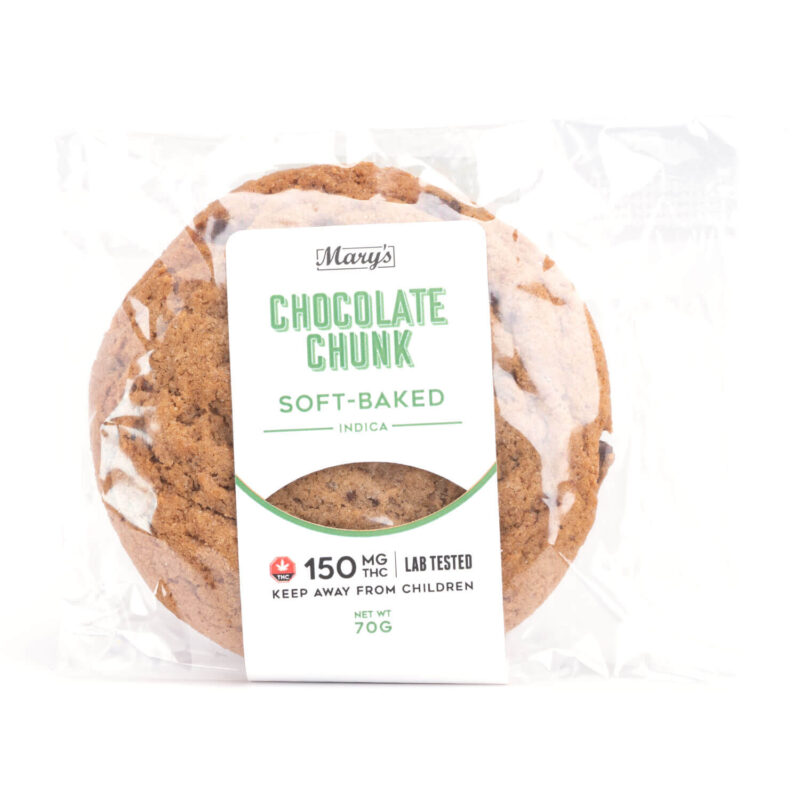 150mg THC Soft Baked Cookies (Mary’s Edibles)