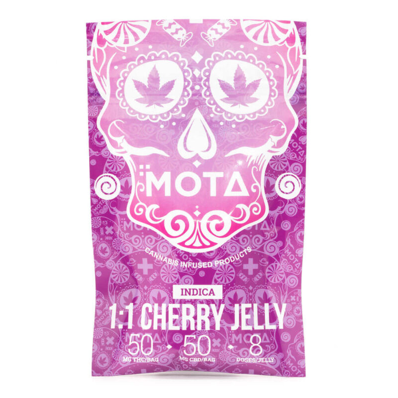 100mg 1:1 Indica Jellies (Mota) - Image 2