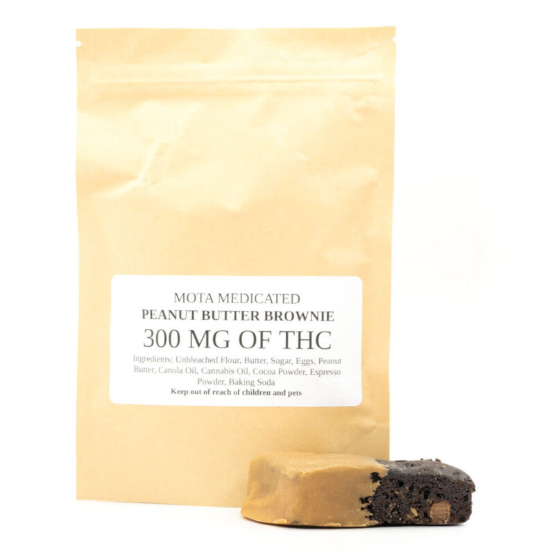 Peanut Butter Brownie 300mg THC (Mota)