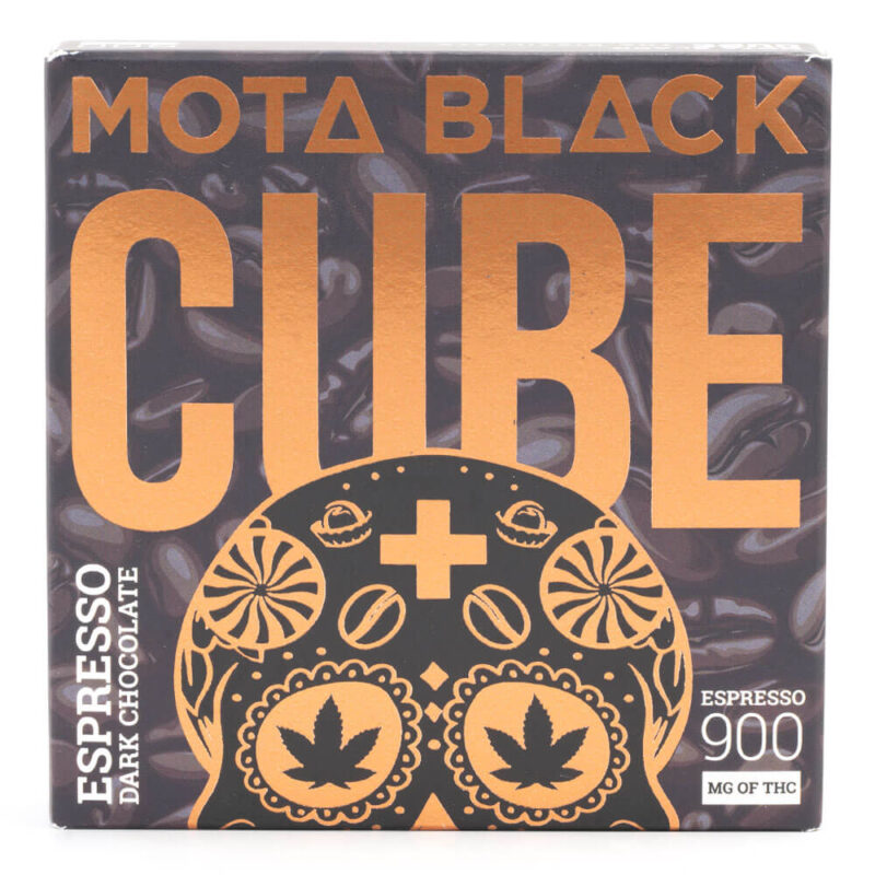Black Espresso 900mg Dark Chocolate Cube (Mota)