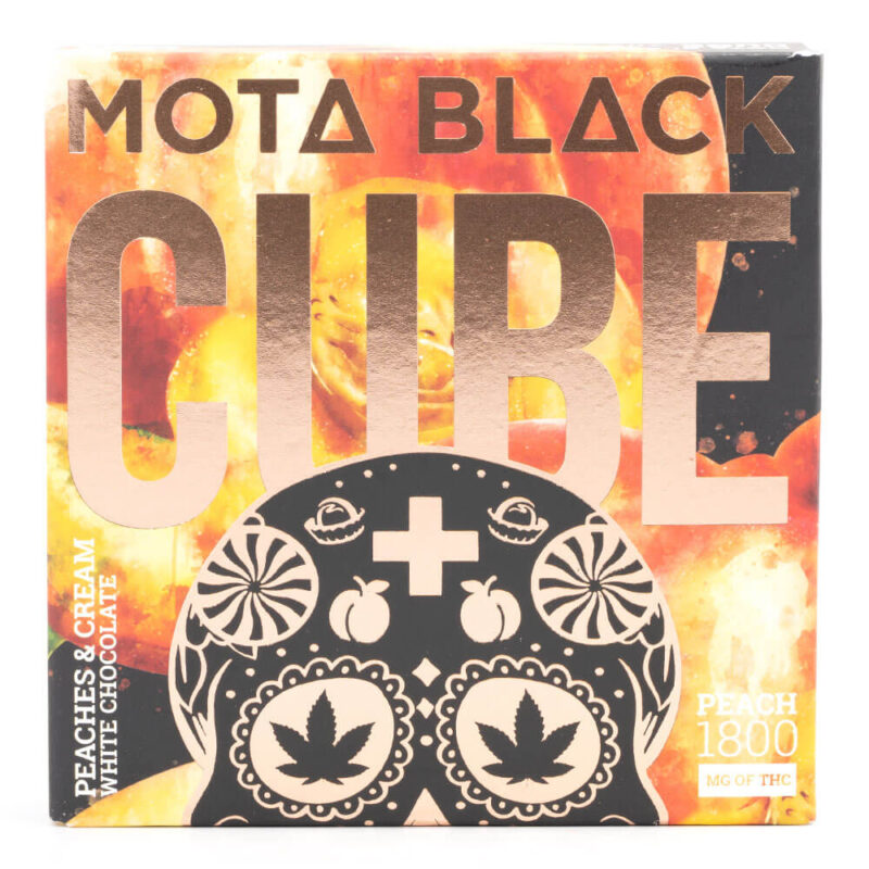 Black Peaches & Cream 1800mg White Chocolate Cube (Mota)