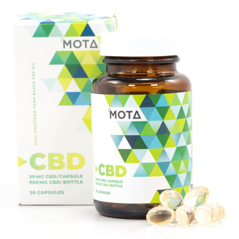 30mg CBD Capsules (Mota) - Image 2