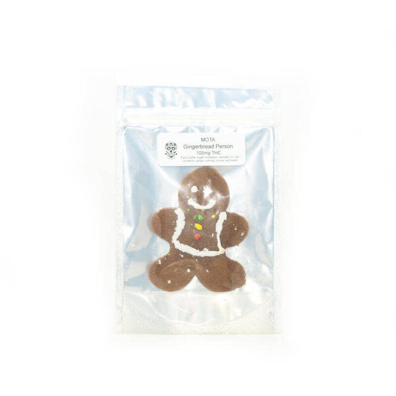 100mg THC Gingerbread Man (Mota)