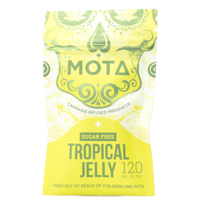 Tropical Sugar Free Jelly 120mg THC (Mota)