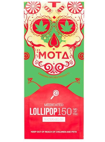 Watermelon Lollipop 150mg THC (Mota)