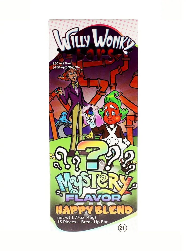 Mystery Willy Wonky Happy Blend Bars