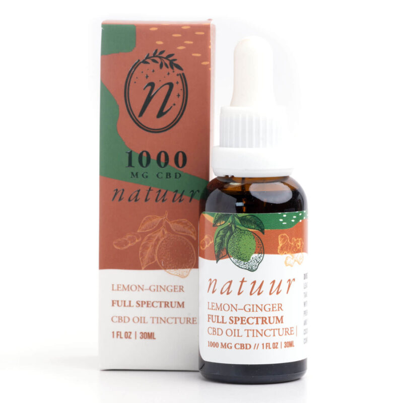 1000mg CBD Full Spectrum Tincture (Natuur) - Image 2