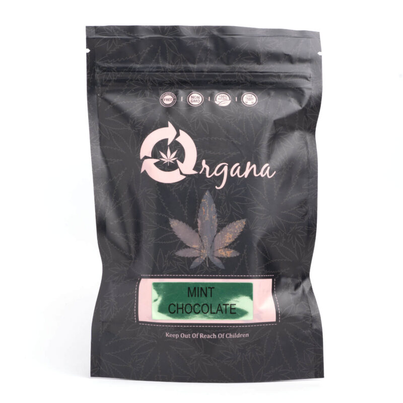 THC & CBD Mint Chocolate Bar (Organa)