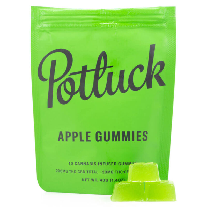 200mg 1:1 Gummies (Potluck) - Image 3