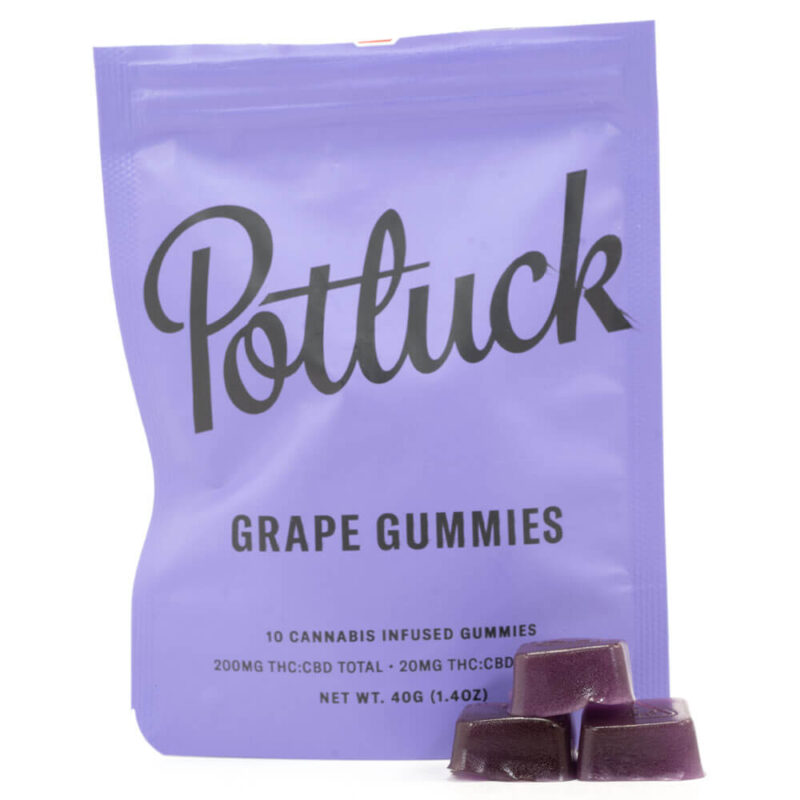 200mg 1:1 Gummies (Potluck)