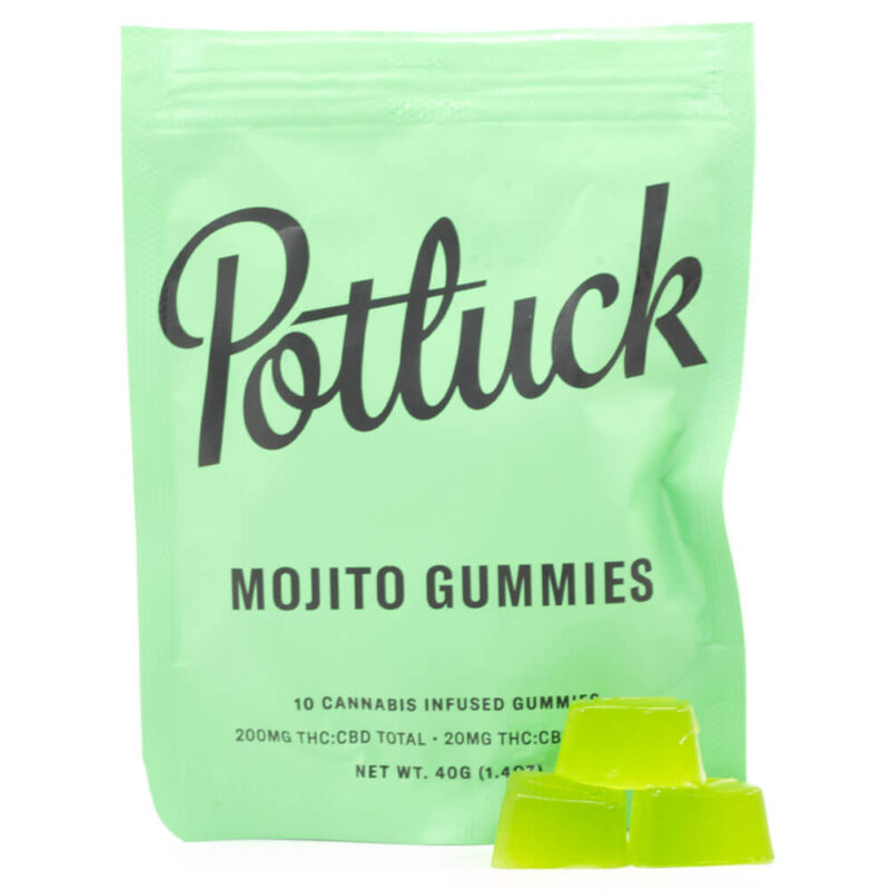 200mg 1:1 Gummies (Potluck) - Image 2