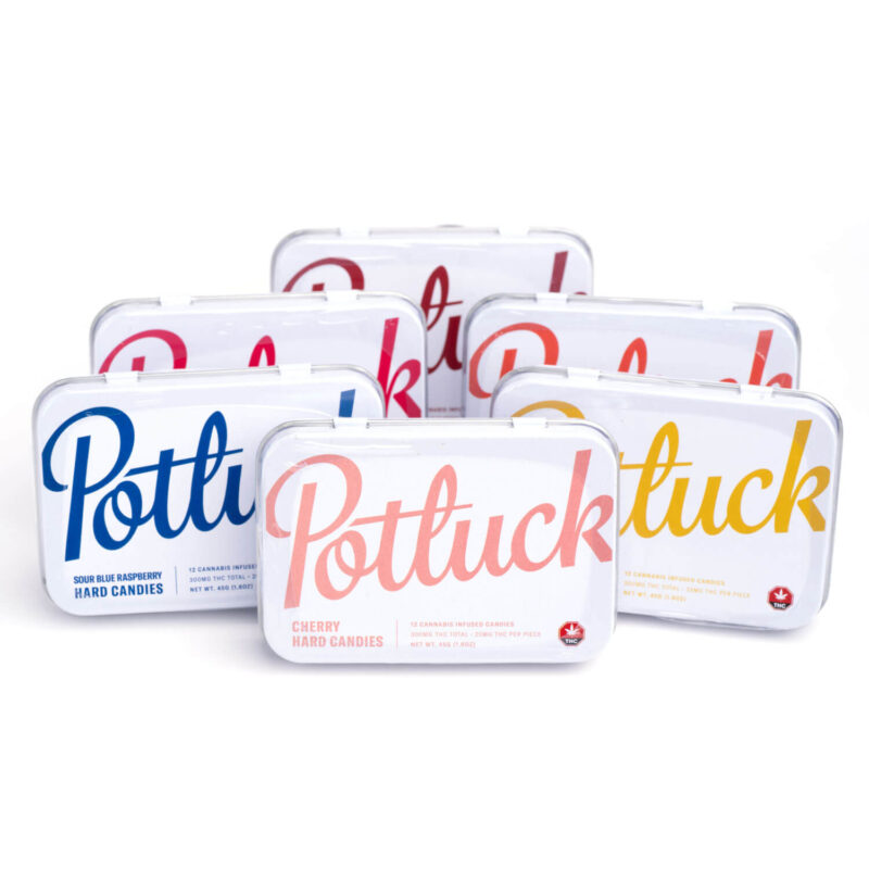 300mg THC Hard Candies (Potluck)