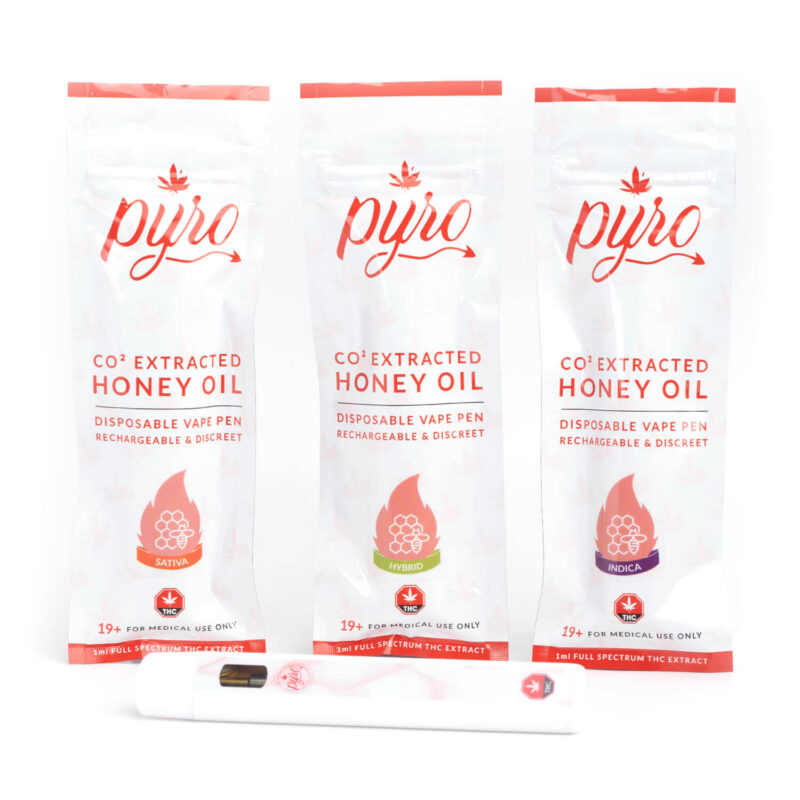 Pyro Extracts Honey Oil Disposable Vapes