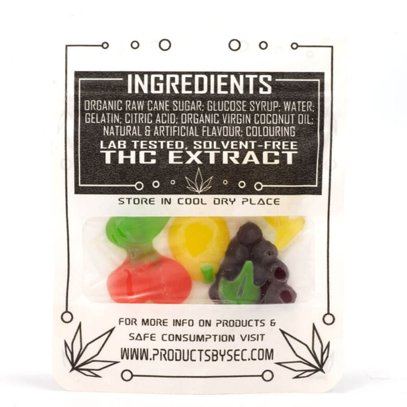 Fruit Salad Gummies 40mg THC (SeC)