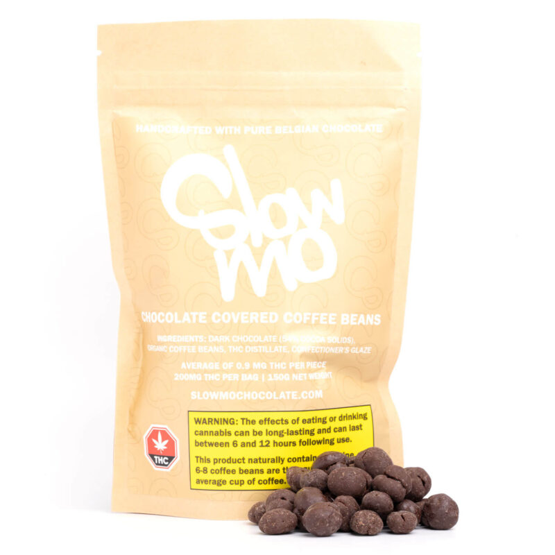 200mg Dark Chocolate Covered Coffee Beans (Slo Mo)