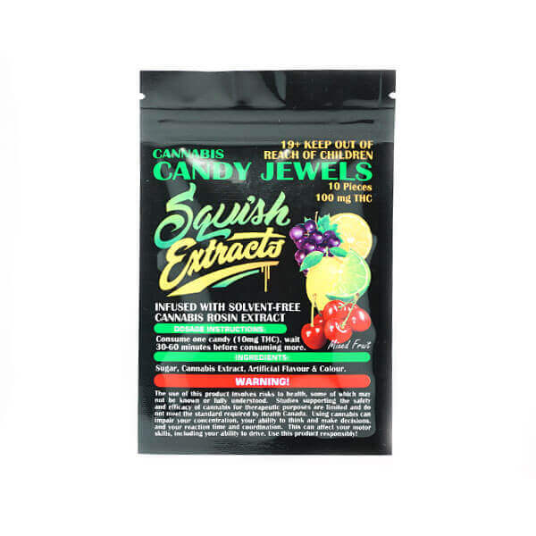 Candy Jewels 100mg THC (Squish Extracts)