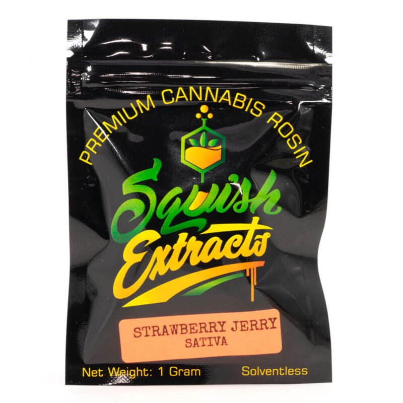 Strawberry Jerry Rosin (Squish Extracts)