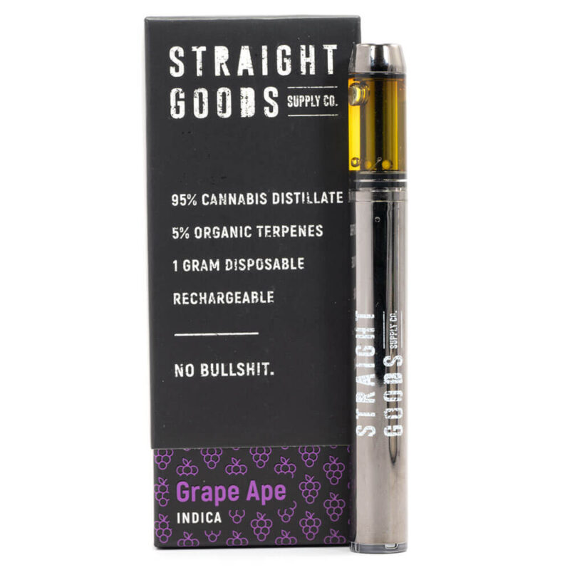 Grape Ape Disposable Vape Pen (Straight Goods)
