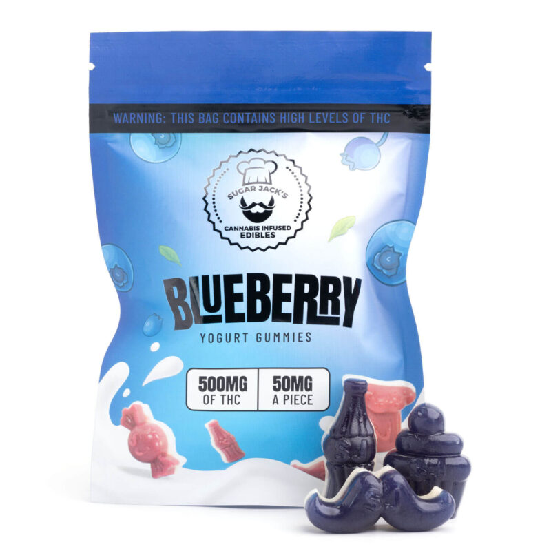 500mg THC Yogurt Gummies (Sugar Jack’s) - Image 4